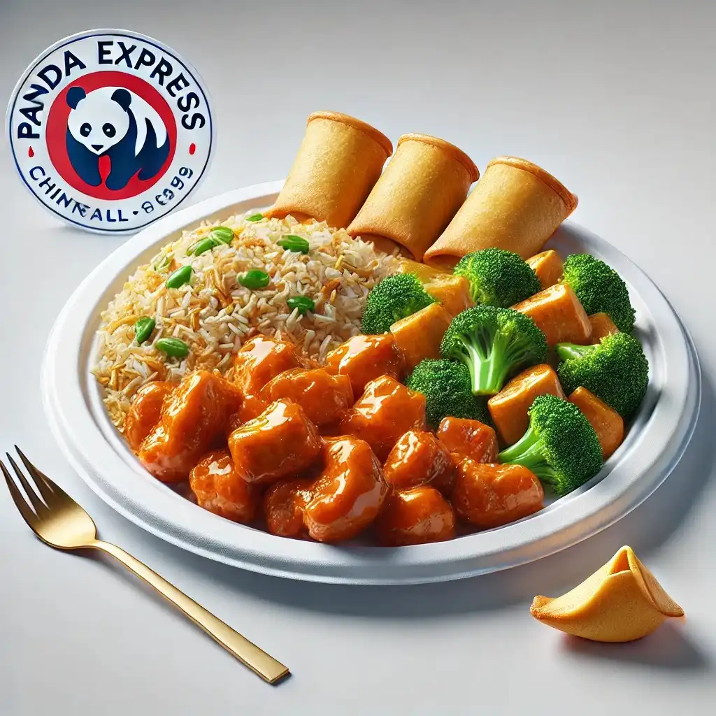 A realistic image of a Panda Express Plate Bundle 1024x1024