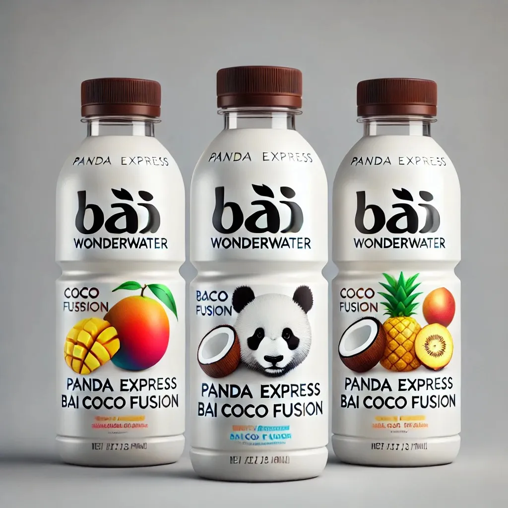 A set of three sleek Bai WonderWater bottles similar in design to Bai Coco Fusion 1024x1024